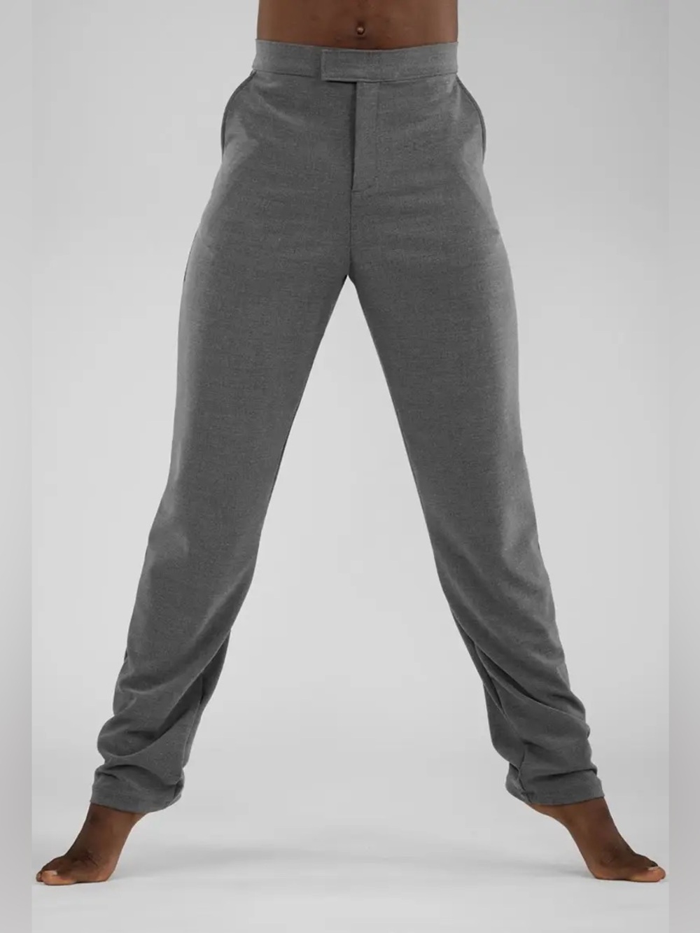 Weissman mixify style 17763 in Gray suiting Men's/unisex dance pants size SA